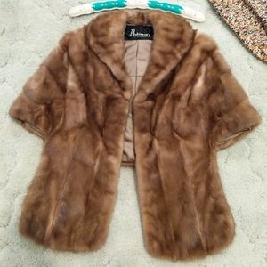 Vintage Real Fur Stole